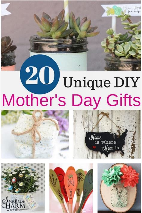 Mother's day is coming up and if you are out of ideas for what you should get mom for her special day, we have a great collection for you. 20 Unique DIY Mother's Day Gift Ideas She'll Treasure