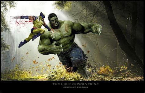 Hulk Vs Wolverine Hd Wallpaper Imgur Superhero Incredible Hulk