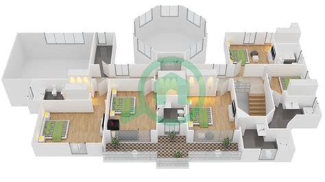 Floor Plans For Type Grand Majlis Arabic 6 Bedroom Villas In Signature