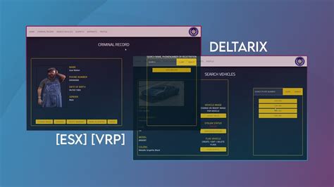 Deltarix Mdt V12 Fivem Esx Vrp Youtube