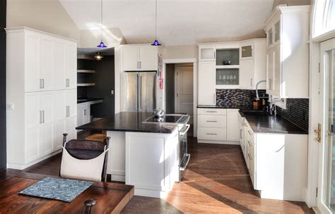 Crisp And Clean Contemporary Kitchen Remodel