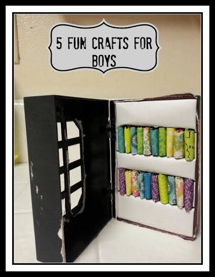 5 Cool Craft Ideas For Boys