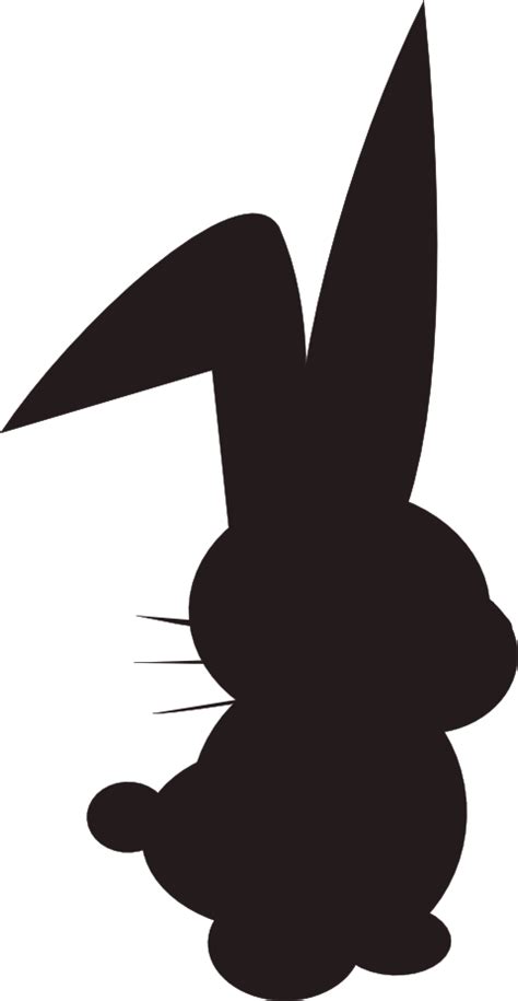 Easter Bunny Rabbit Silhouette Clip Art Easter Png Download 480927