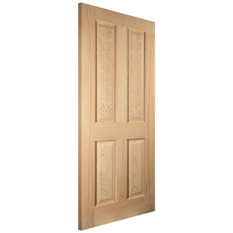 Curated By Jeld Wen Internal White Oak Unfinished Oregon Door Leader