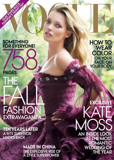 Kate Moss Magazine Cover Photos