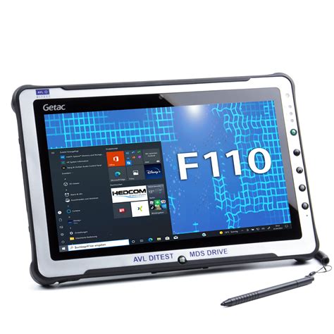 Getac F110 G4 Fully Rugged Tablet Core I5 7200u 25ghz 8gb 256gb