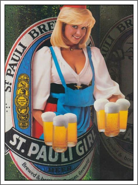 St Pauli Girl St Pauli Girl Beer Ad Modern Pinup