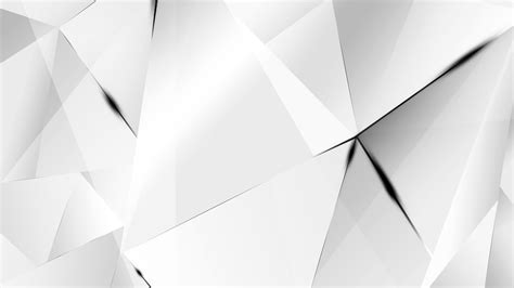 Wallpapers Black Abstract Polygons White Bg By Kaminohunter On