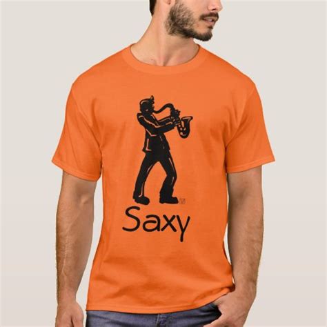 Saxy Saxophone Player T Shirt Zazzle