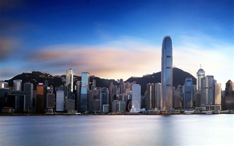Victoria Harbour Hong Kong China Skyline Preview