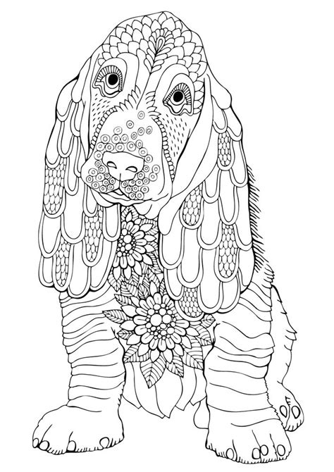 Free Printable Pet Adult Coloring Pages