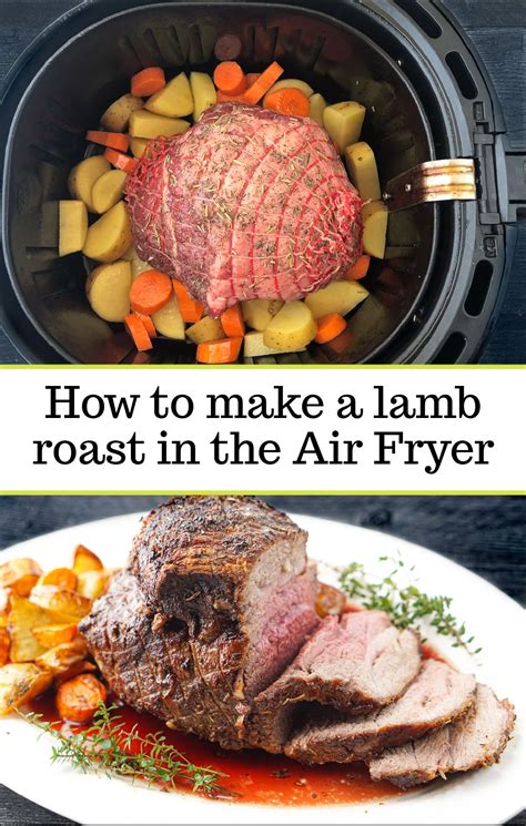 If You Love Lamb Like We Do You Have To Try The Air Fryer Lamb Roast Dinner Its A Super Easy