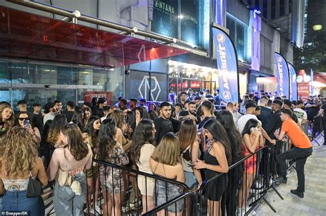 Thousands Of Revellers Pack Out Birmingham Broad Street Clubs As Covid