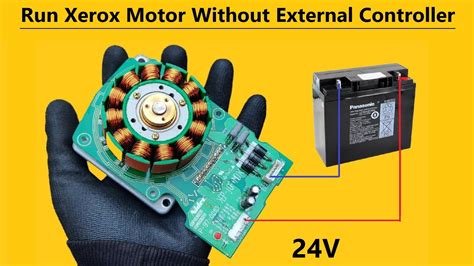 Run 24v 150w Brushless Dc Motor Without Bldc Controller Photocopy