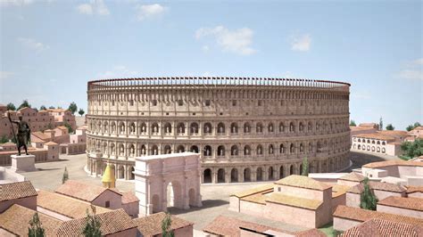 3d Roman Colosseum High Detailed Coloseum Cgtrader
