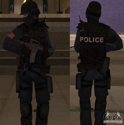 Swat Officer For Gta San Andreas