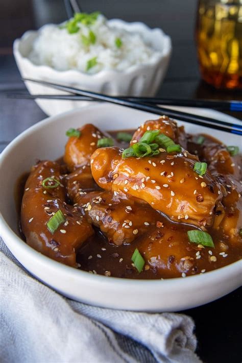 Instant Pot Honey Soy Chicken Thighs Fast Easy Sticky Asian Sauce
