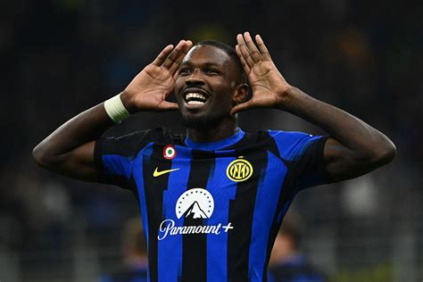 Inter striker Marcus Thuram: "Happy with three points vs Roma"