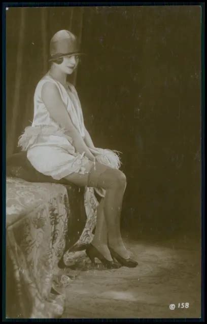 D021 French Nude Woman Wyndham Risque Lingerie Original Old 1920s Photo Postcard 2495 Picclick