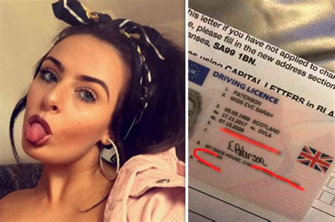 Teen S Driving Licence Goes Viral For Hilarious Reason Daily Star My