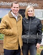 Zara Phillips and Peter Phillips visit the annual Chelsea Flower show ...