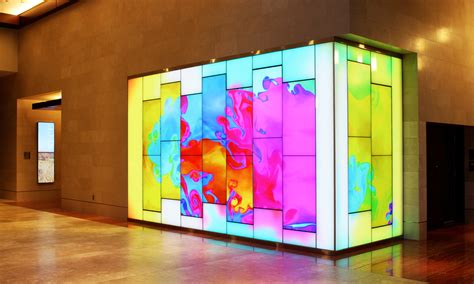 Interactive Art Wall by Float4 for the State Employee's Credit Union