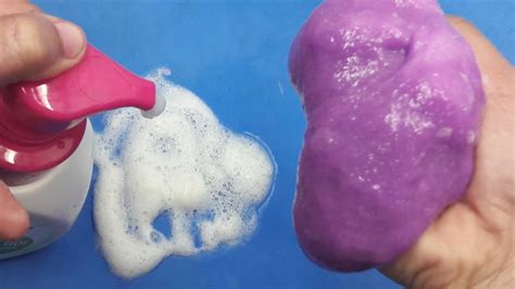 How To Make Super Fluffy Slime Without Shaving Cream And Borax Youtube