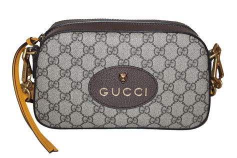 Authentic New Gucci Neo Vintage Gg Supreme Messenger Bag Paris
