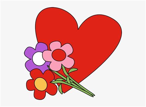 Valentine Flowers Clipart