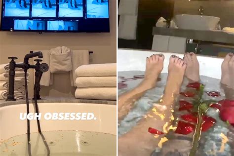 Kourtney Kardashian Takes Video Of Herself In The Bath After Bff Megan Fox Shares Steamy Tub
