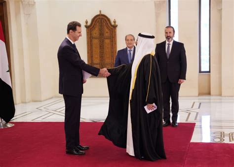 بشار اسد،‌ استوارنامه سفیر جدید بحرین را پذیرفت فارس