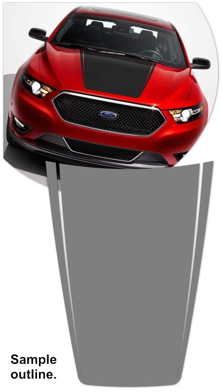 Ford Taurus Hood Enhancement Graphic 2 Sho