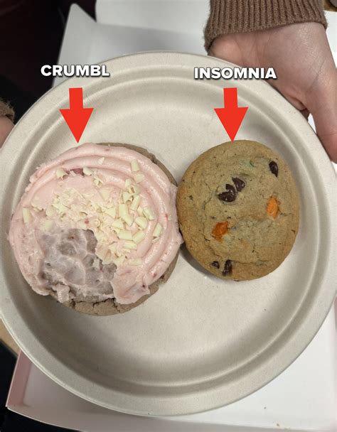 We Tried Crumbl Cookies Vs Insomnia Cookies