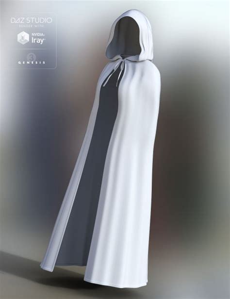 Medieval Cloaks For Genesis 3 Females 3d Models For Poser And Daz