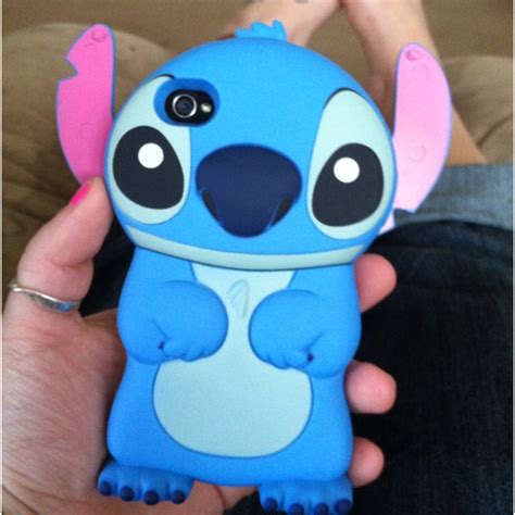 Stitch Iphone4 Case This Its Soooo Cute His Ears Pop Out At The Push