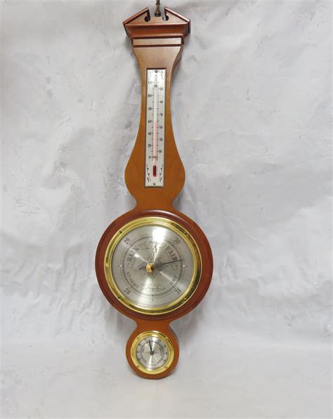 Vintage Barometer Home Weather Station Airguide Instrument Etsy