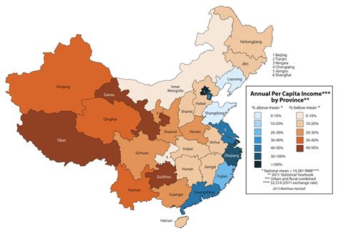 Maps Chinas Uneven Economic Development Matt Hartzells Blog