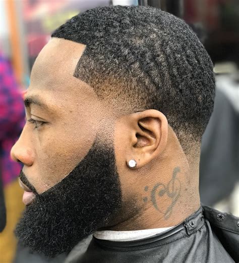 How To Fade A Beard Black Man