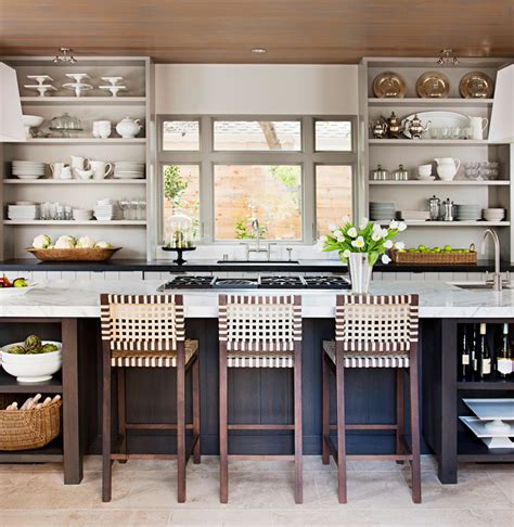 Do you assume kitchen ideas without upper cabinets looks nice? Storage Ideas for Kitchens without Upper Cabinets ...