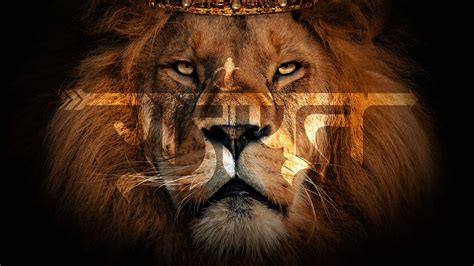 Download The Roaring Lion Of Judah Symbolizes Strength And Courage