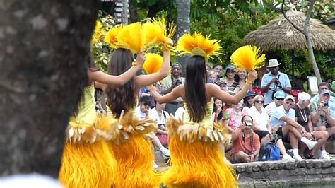 Hawaii Oahu Polynesian Cultural Center Tahiti Folk Dance Youtube