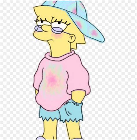 Aesthetic Clipart Lisa Simpson Stickers Para Imprimir Aesthetic Png