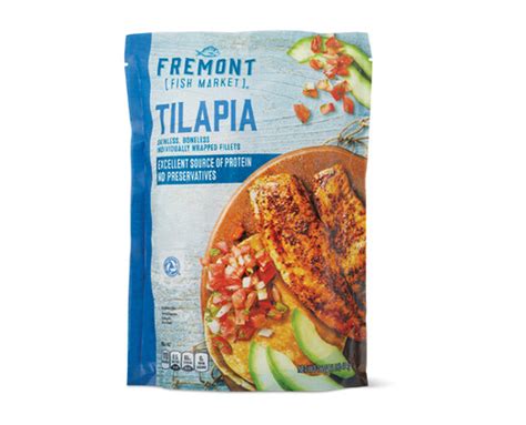 Frozen Tilapia Fillets Fremont Fish Market Aldi Us
