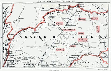 The volta river includes the upper branches of the black red and white volta rivers in burkina faso which converge in ghana to form the volta. Orange Free State map