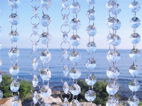 50 Ft Glass Crystal Glass Garlands Hanging Crystal Strands Wholesale