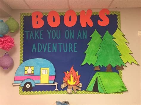 Camping Library Theme Library Themes Camping Theme Classroom School