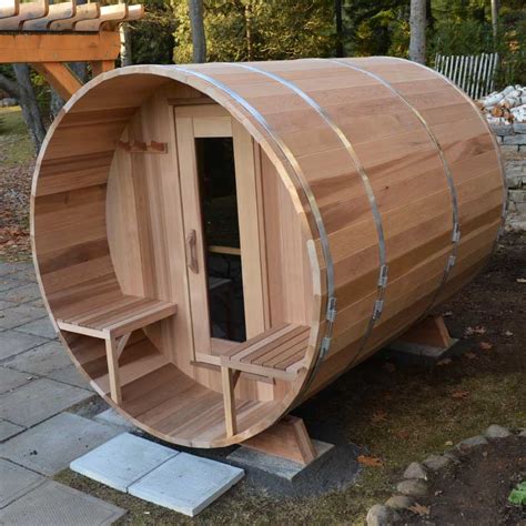 Cedar Home Sauna Systems Barrel Indoor Outdoor Pod Saunas Award