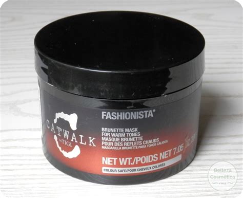 Opinión Tigi Catwalk Fashionista Brunette Mascarilla cabellos castaños