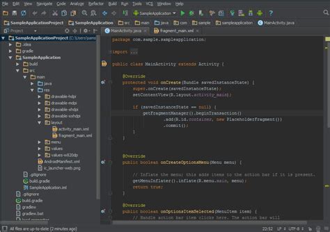 Overview Of The Android Studio Samsung Developers