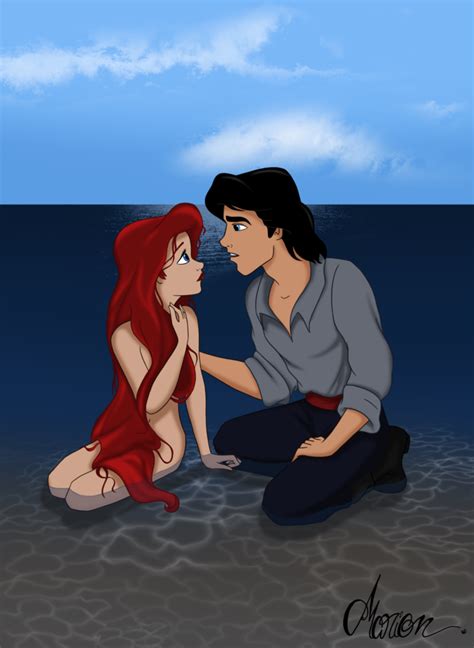 She Cant Talk By ~marionlalala On Deviantart Disney Prince Eric And